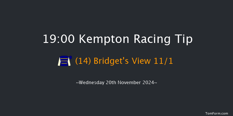 Kempton  19:00 Maiden (Class 2) 7f Mon 11th Nov 2024