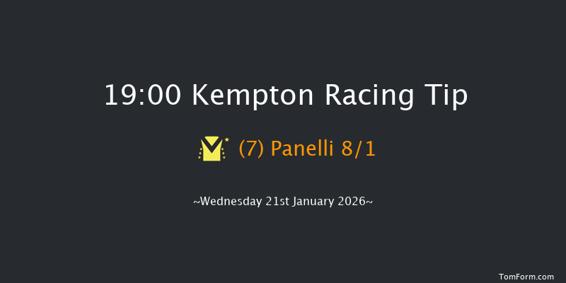 Kempton 19-00 (Class 4) 8f Mon 19th Jan 2026