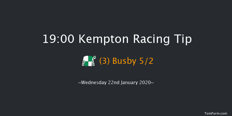 Kempton 19:00 Handicap (Class 3) 7f Mon 20th Jan 2020