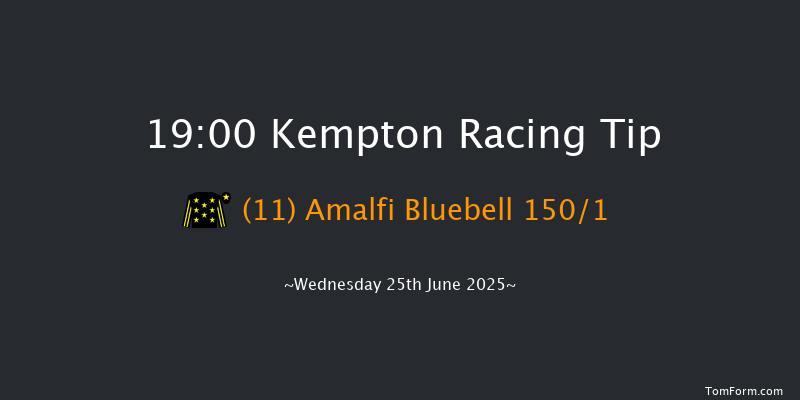 Kempton 19-00 (Class 4) 6f Wed 11th Jun 2025