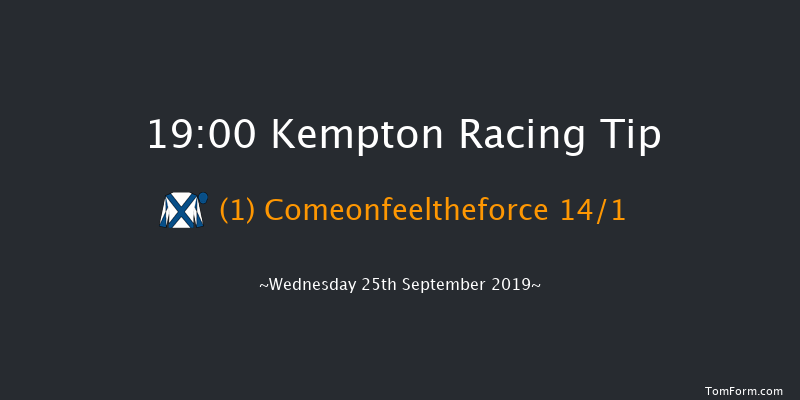 Kempton 19:00 Handicap (Class 6) 8f Mon 23rd Sep 2019