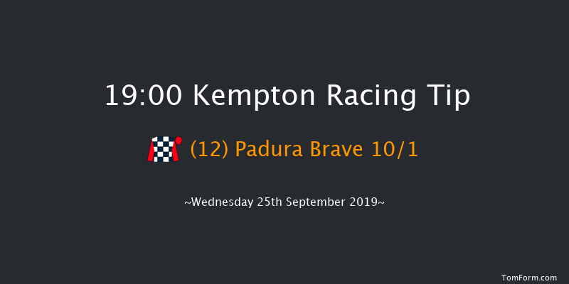 Kempton 19:00 Handicap (Class 6) 8f Mon 23rd Sep 2019