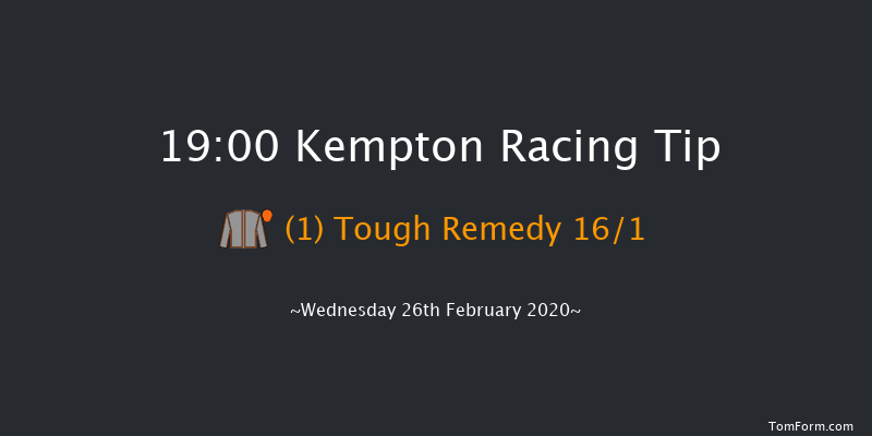 32Red Handicap Kempton 19:00 Handicap (Class 4) 8f Sat 22nd Feb 2020