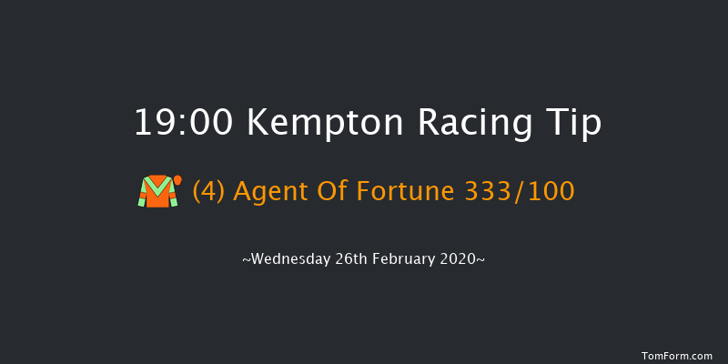 32Red Handicap Kempton 19:00 Handicap (Class 4) 8f Sat 22nd Feb 2020