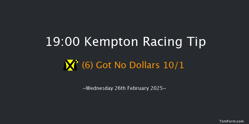 Kempton  19:00 Handicap (Class 5) 8f Sat 22nd Feb 2025