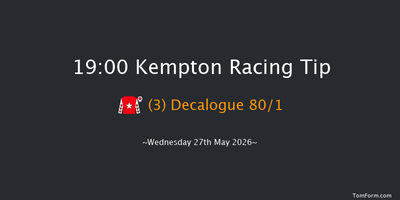Kempton 19-00 (Class 4) 7f Wed 20th May 2026