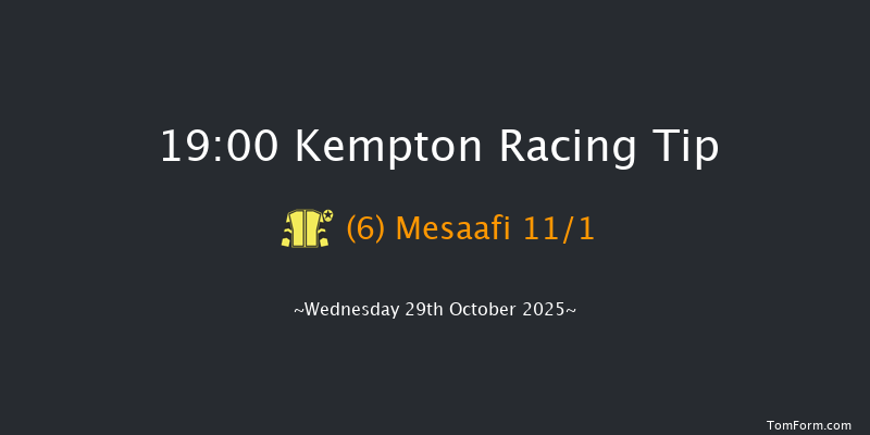 Kempton 19-00 (Class 4) 6f Wed 22nd Oct 2025