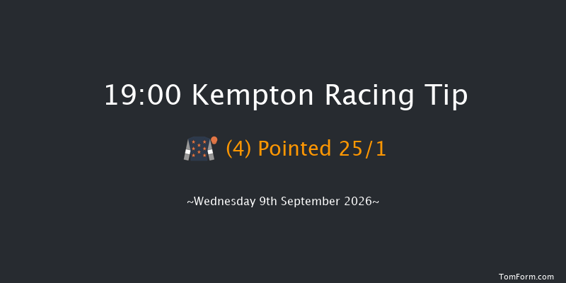 Kempton 19-00 (Class 4) 7f Sat 5th Sep 2026