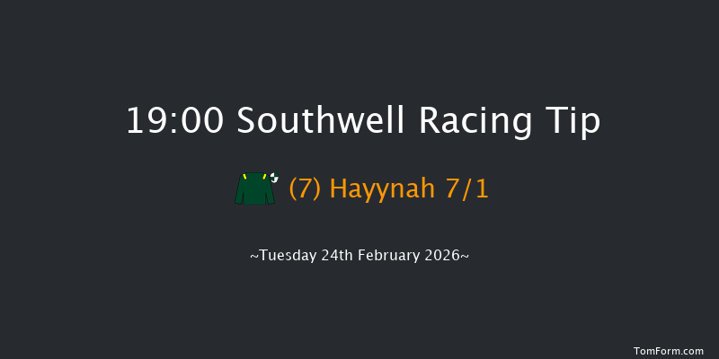 Southwell 19-00 (Class 4) 4f Fri 20th Feb 2026