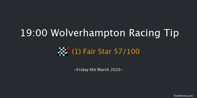 Bombardier Golden Beer Novice Stakes Wolverhampton 19:00 Stakes (Class 5) 9f Mon 2nd Mar 2020