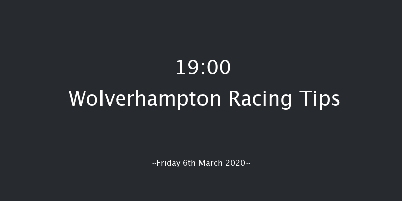 Bombardier Golden Beer Novice Stakes Wolverhampton 19:00 Stakes (Class 5) 9f Mon 2nd Mar 2020