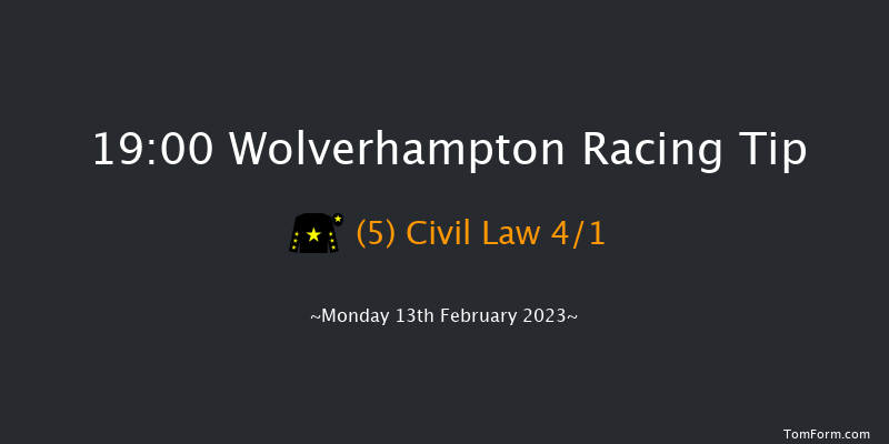 Wolverhampton 19:00 Handicap (Class 3) 9.5f Sat 11th Feb 2023