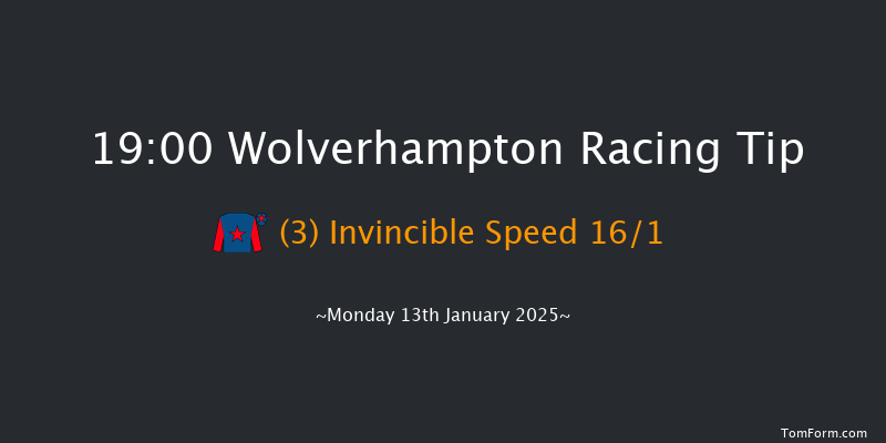 Wolverhampton  19:00 Handicap (Class 4) 6f Sat 11th Jan 2025