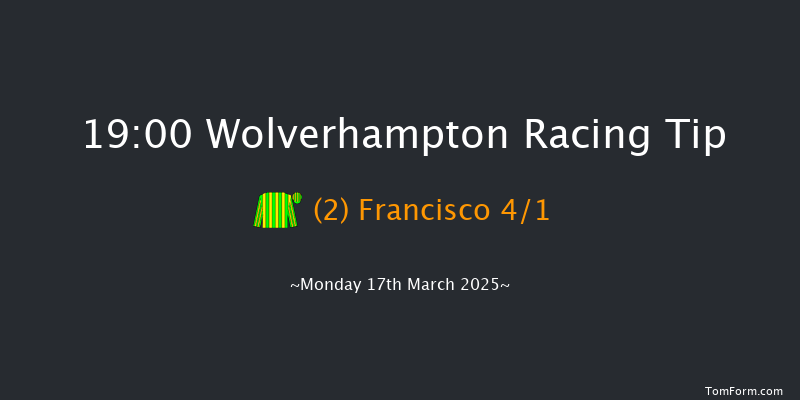 Wolverhampton  19:00 Handicap (Class 6) 6f Sat 15th Mar 2025