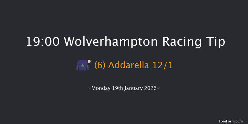 Wolverhampton 19-00 (Class 5) 6f Fri 16th Jan 2026