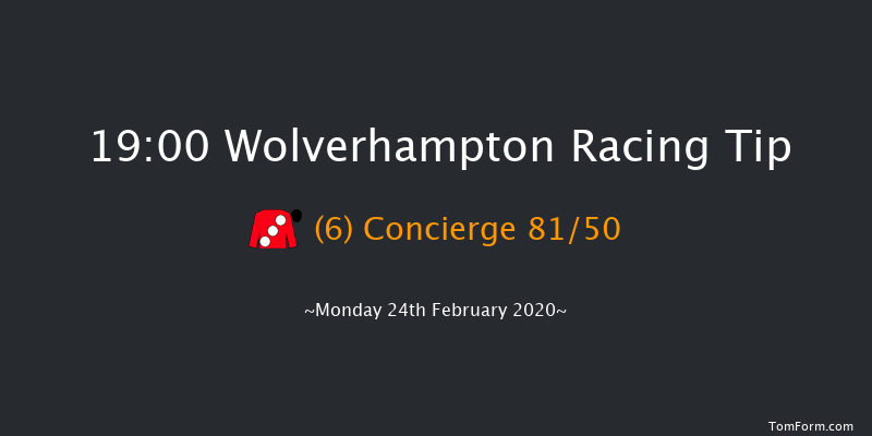 Betway Heed Your Hunch Handicap Wolverhampton 19:00 Handicap (Class 2) 6f Sun 23rd Feb 2020