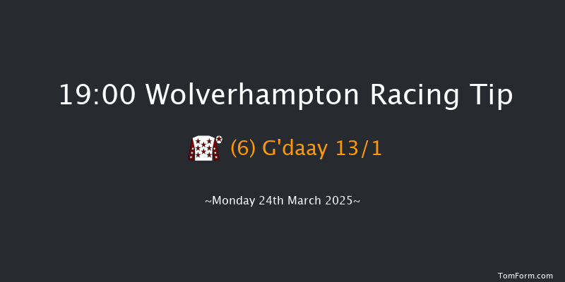 Wolverhampton  19:00 Handicap (Class 5) 7f Sat 22nd Mar 2025
