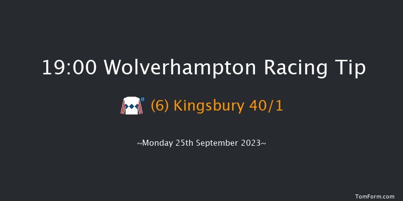Wolverhampton 19:00 Handicap (Class 6) 6f Sat 23rd Sep 2023