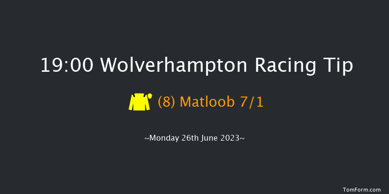 Wolverhampton 19:00 Stakes (Class 4) 5f Mon 19th Jun 2023