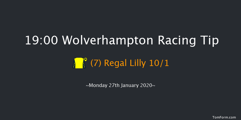 Wolverhampton 19:00 Handicap (Class 2) 8.5f Fri 24th Jan 2020