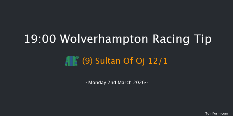Wolverhampton 19-00 (Class 6) 6f Fri 27th Feb 2026