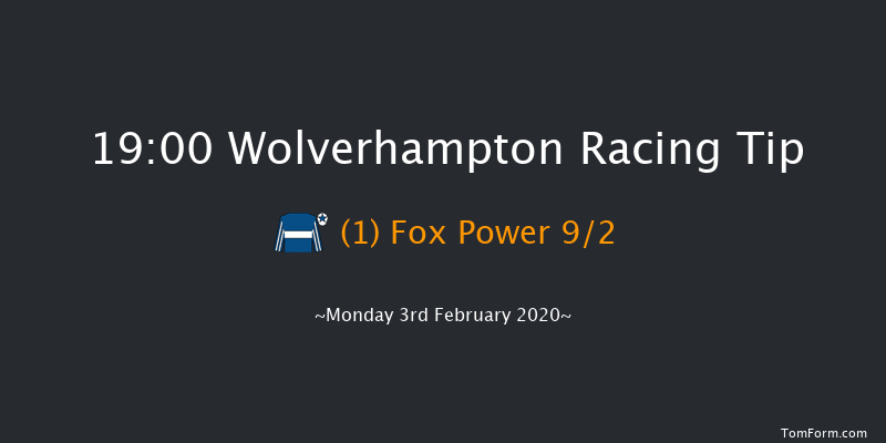 Wolverhampton 19:00 Stakes (Class 2) 8.5f Mon 27th Jan 2020