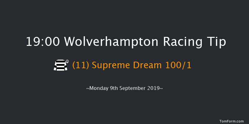 Wolverhampton 19:00 Stakes (Class 6) 7f Sat 7th Sep 2019