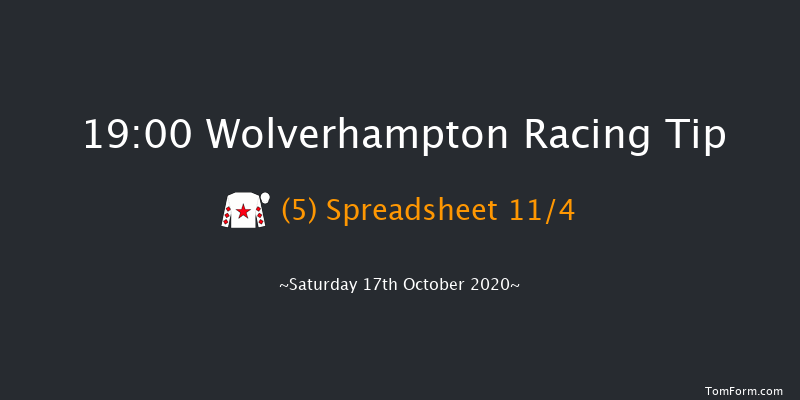 Free Tips Daily On attheraces.com Handicap Wolverhampton 19:00 Handicap (Class 6) 5f Tue 13th Oct 2020