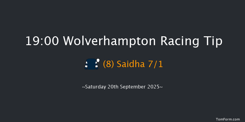 Wolverhampton 19-00 (Class 6) 7f Tue 16th Sep 2025