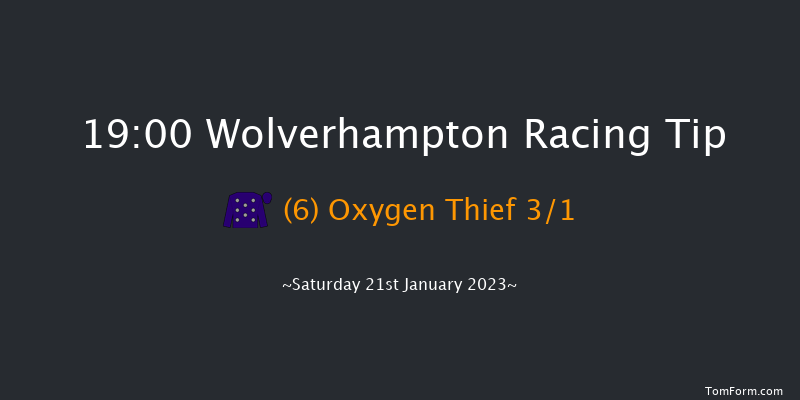 Wolverhampton 19:00 Stakes (Class 6) 6f Thu 19th Jan 2023