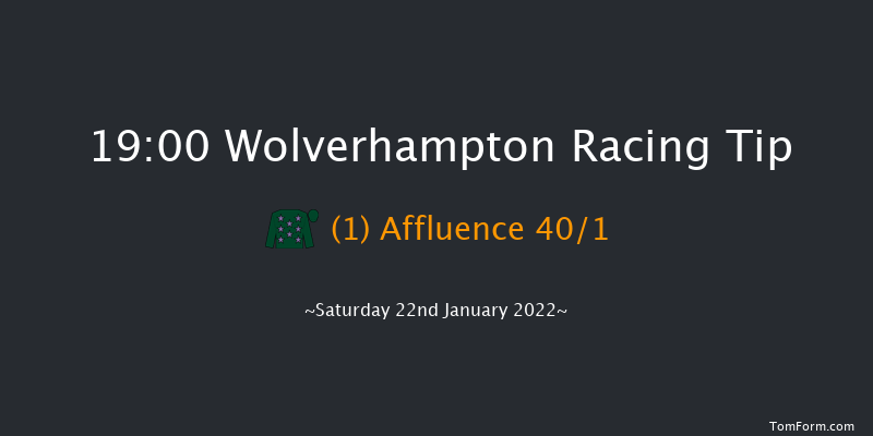 Wolverhampton 19:00 Handicap (Class 5) 16f Mon 17th Jan 2022