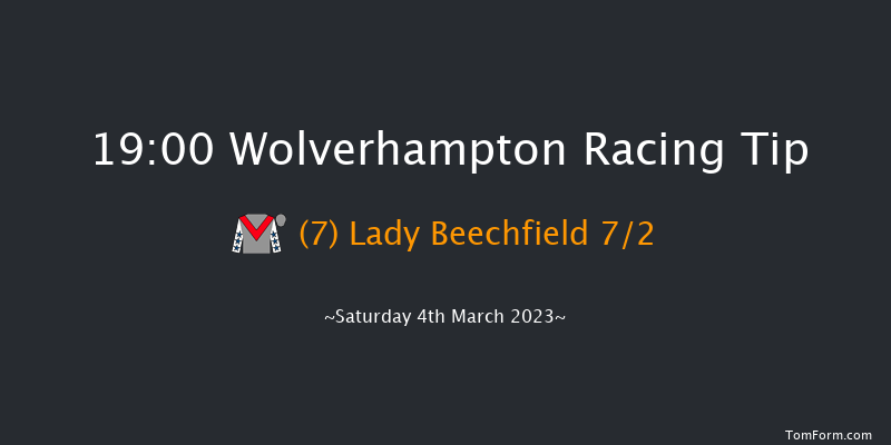 Wolverhampton 19:00 Maiden (Class 3) 6f Mon 27th Feb 2023