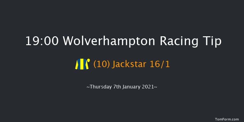 Bombardier British-Hopped Amber Beer Handicap Wolverhampton 19:00 Handicap (Class 4) 7f Wed 6th Jan 2021