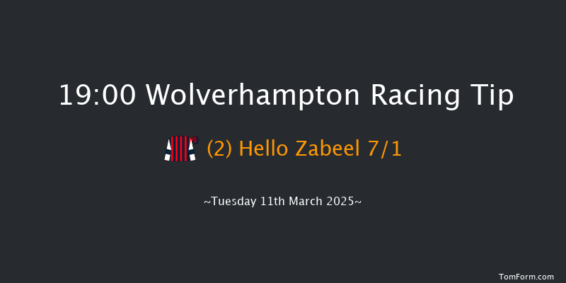 Wolverhampton  19:00 Stakes (Class 6) 7f Sat 8th Mar 2025