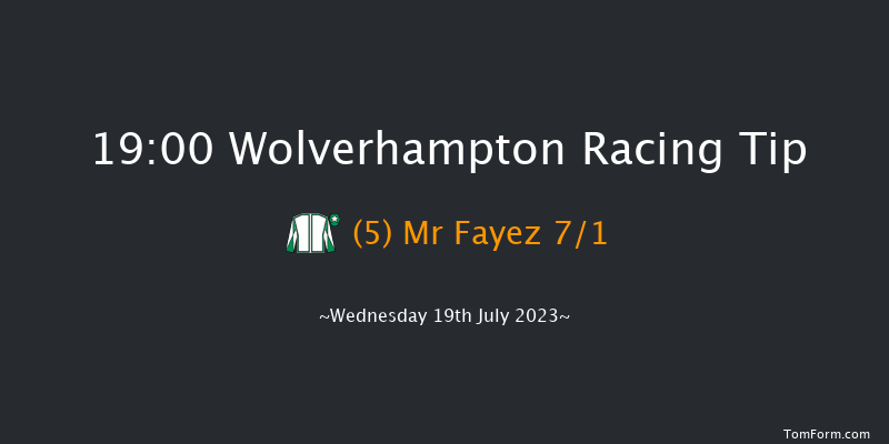 Wolverhampton 19:00 Stakes (Class 6) 6f Mon 17th Jul 2023