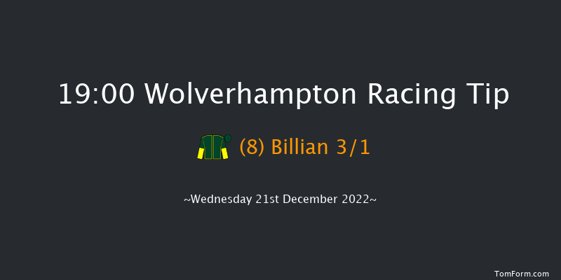 Wolverhampton 19:00 Handicap (Class 6) 6f Sun 18th Dec 2022