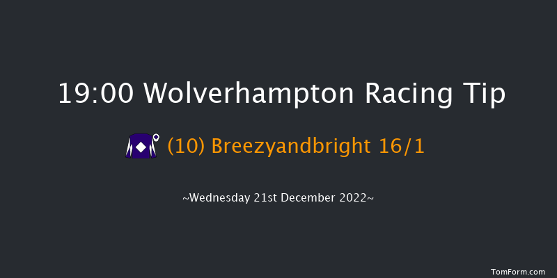 Wolverhampton 19:00 Handicap (Class 6) 6f Sun 18th Dec 2022