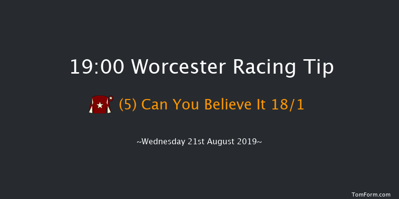 Worcester 19:00 Handicap Hurdle (Class 5) 20f Wed 14th Aug 2019
