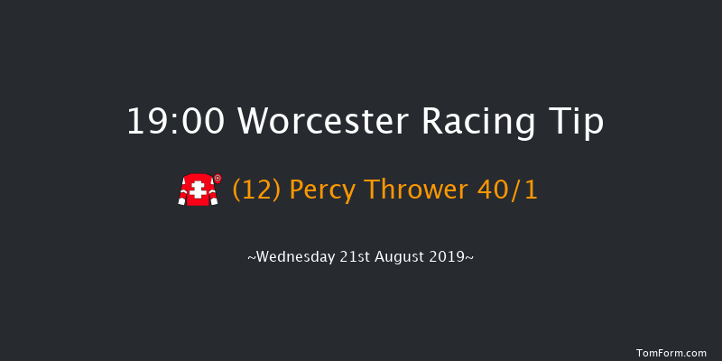 Worcester 19:00 Handicap Hurdle (Class 5) 20f Wed 14th Aug 2019