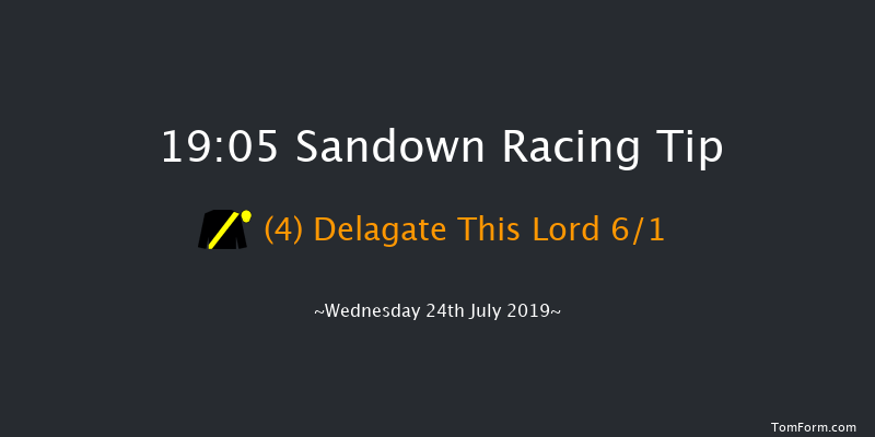 Sandown 19:05 Handicap (Class 4) 5f Sat 6th Jul 2019