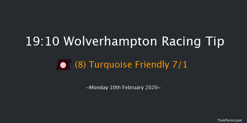 Heed Your Hunch At Betway Handicap (Div 2) Wolverhampton 19:10 Handicap (Class 6) 9.5f Sat 8th Feb 2020