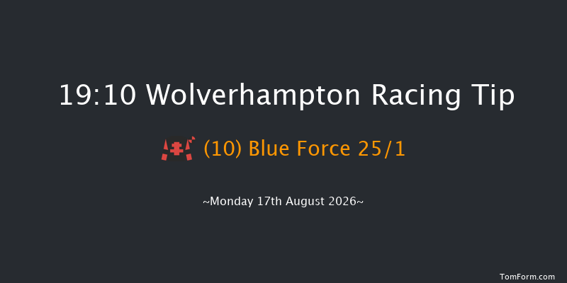 Wolverhampton 19-10 (Class 5) 6f Fri 31st Jul 2026