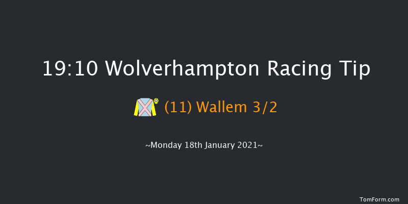 Betway Maiden Stakes Wolverhampton 19:10 Maiden (Class 5) 9.5f Mon 11th Jan 2021