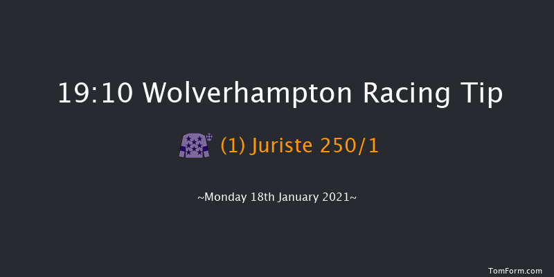 Betway Maiden Stakes Wolverhampton 19:10 Maiden (Class 5) 9.5f Mon 11th Jan 2021