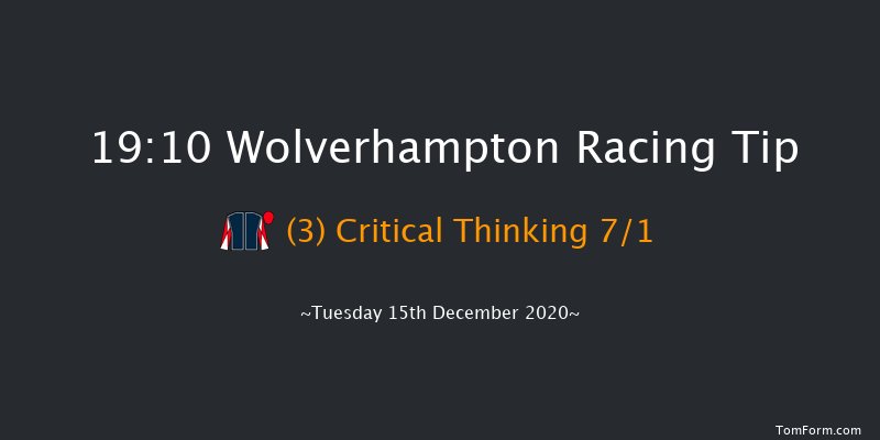 Bombardier British-Hopped Amber Beer Handicap (Div 1) Wolverhampton 19:10 Handicap (Class 6) 7f Sat 12th Dec 2020