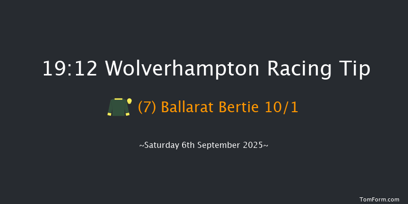 Wolverhampton 19-12 (Class 6) 8f Wed 3rd Sep 2025