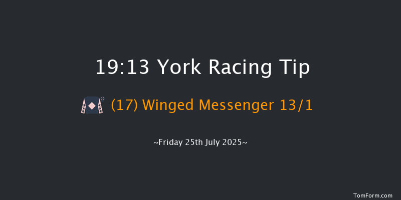 York 19-13 (Class 4) 6f Sat 12th Jul 2025