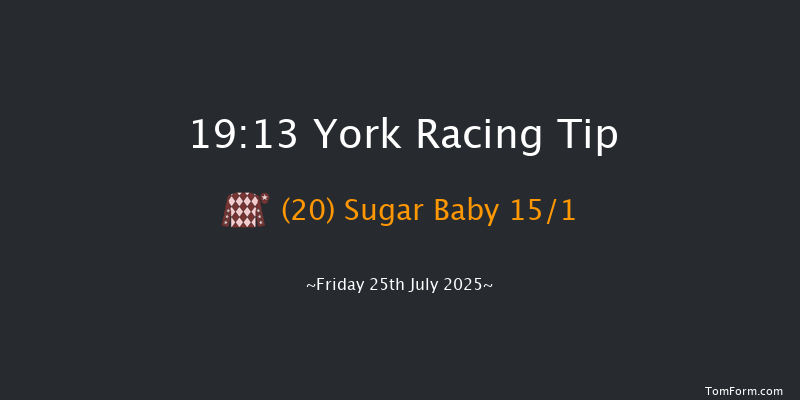 York 19-13 (Class 4) 6f Sat 12th Jul 2025