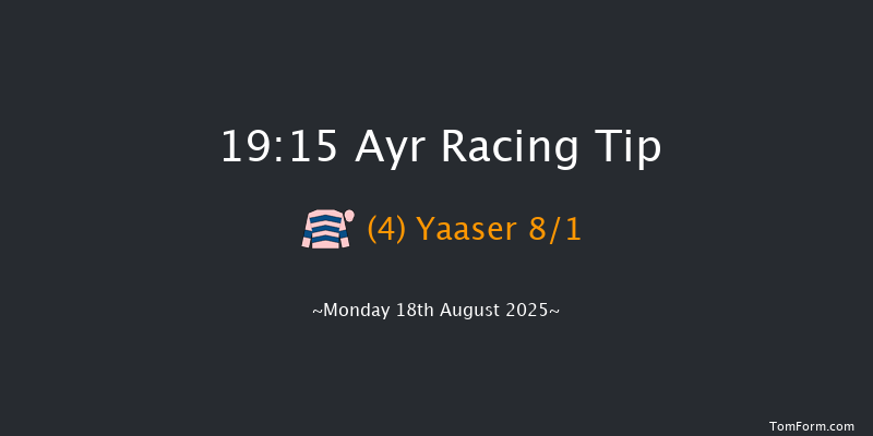 Ayr 19-15 (Class 4) 6f Mon 11th Aug 2025