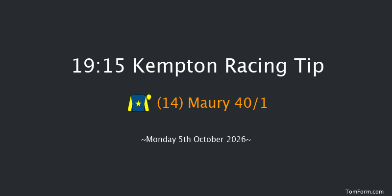 Kempton 19-15 (Class 6) 7f Wed 30th Sep 2026